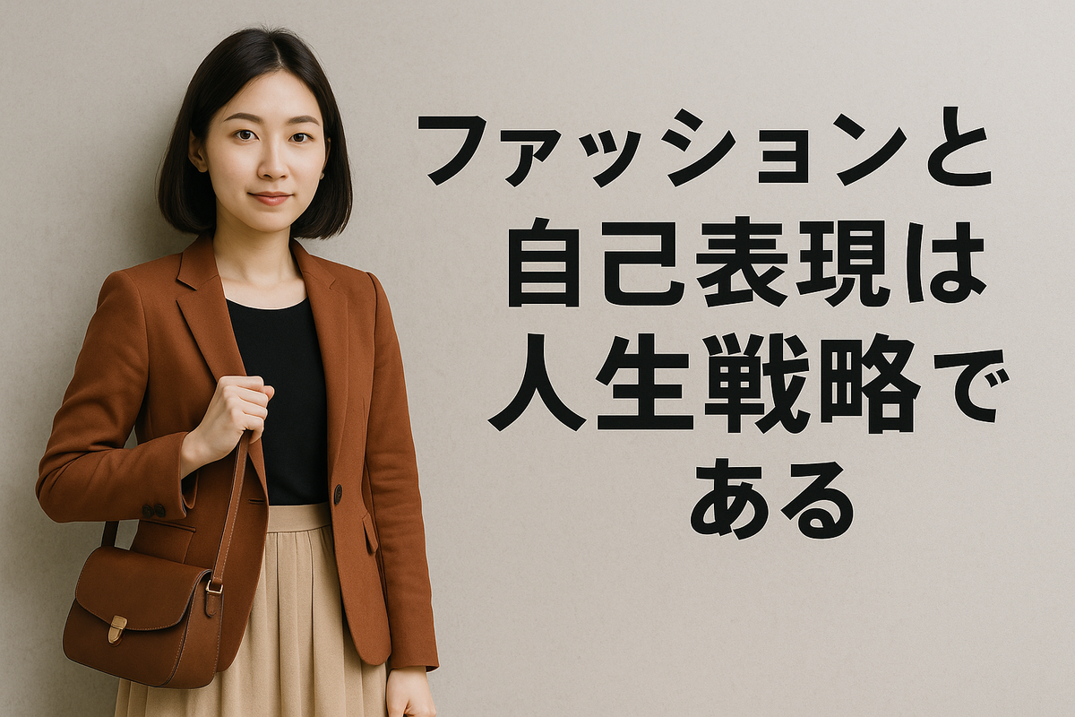 ファッションと自己表現は人生戦略である