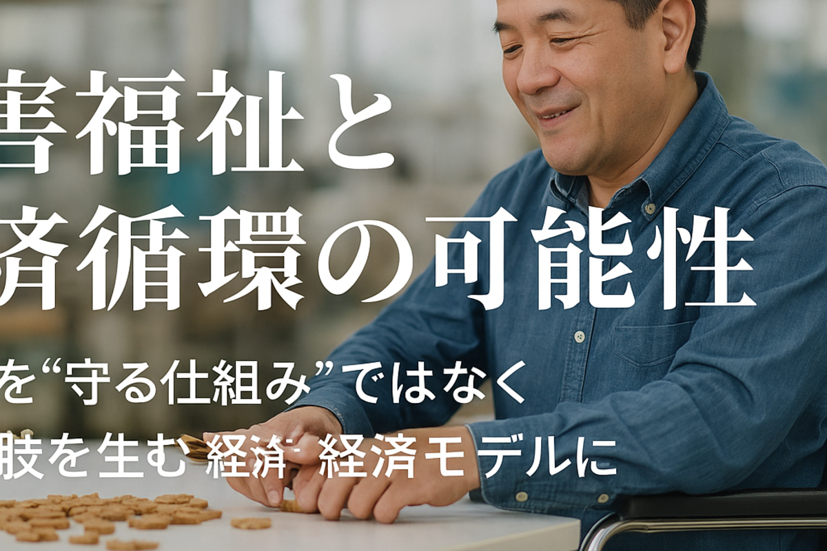 障害福祉と経済循環の可能性