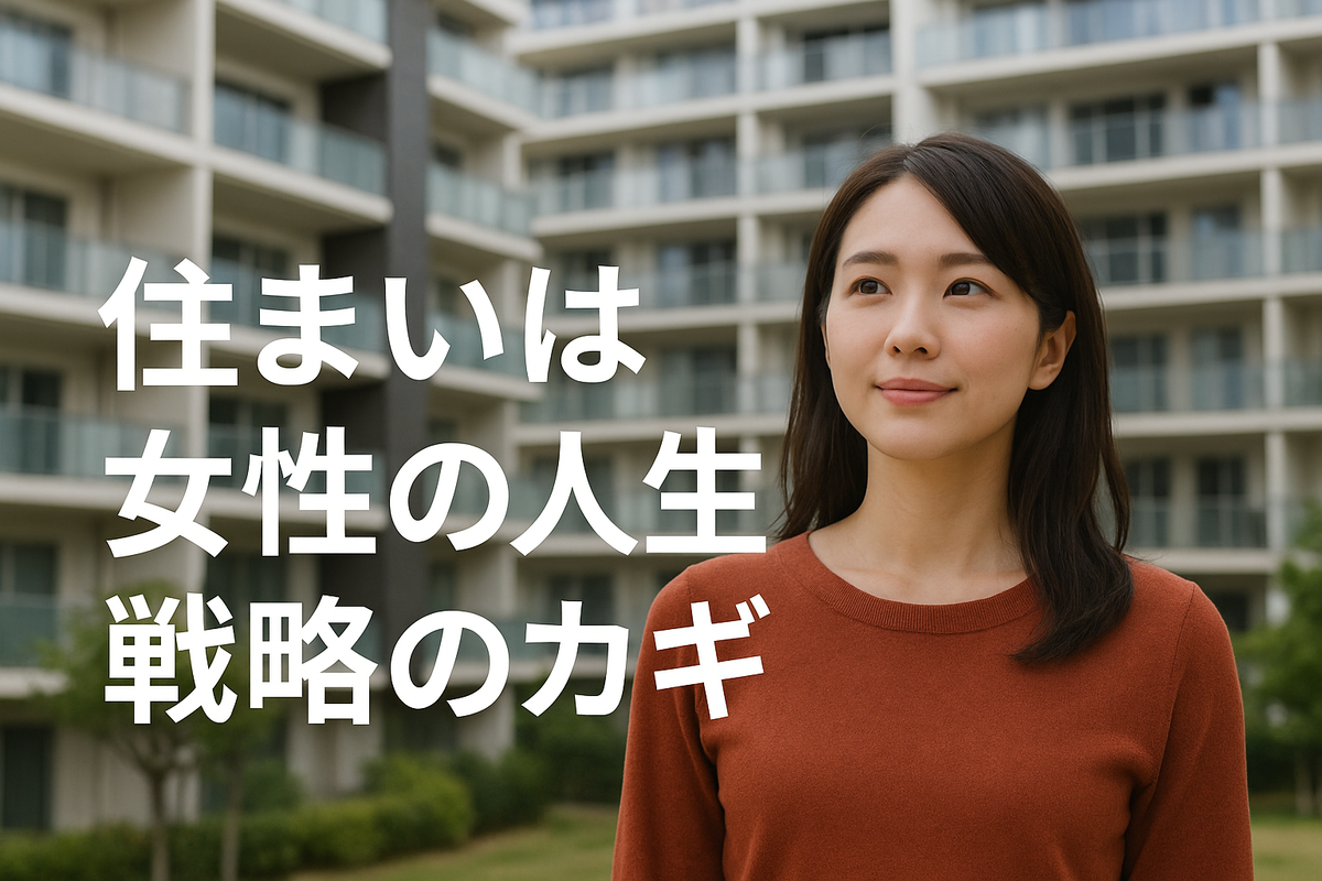 「住まい」は女性の人生戦略を支える基盤