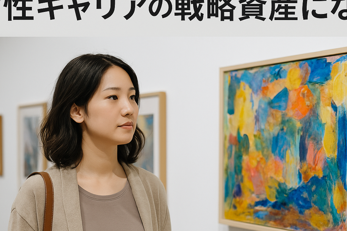 アート活動は女性キャリアの戦略資産である