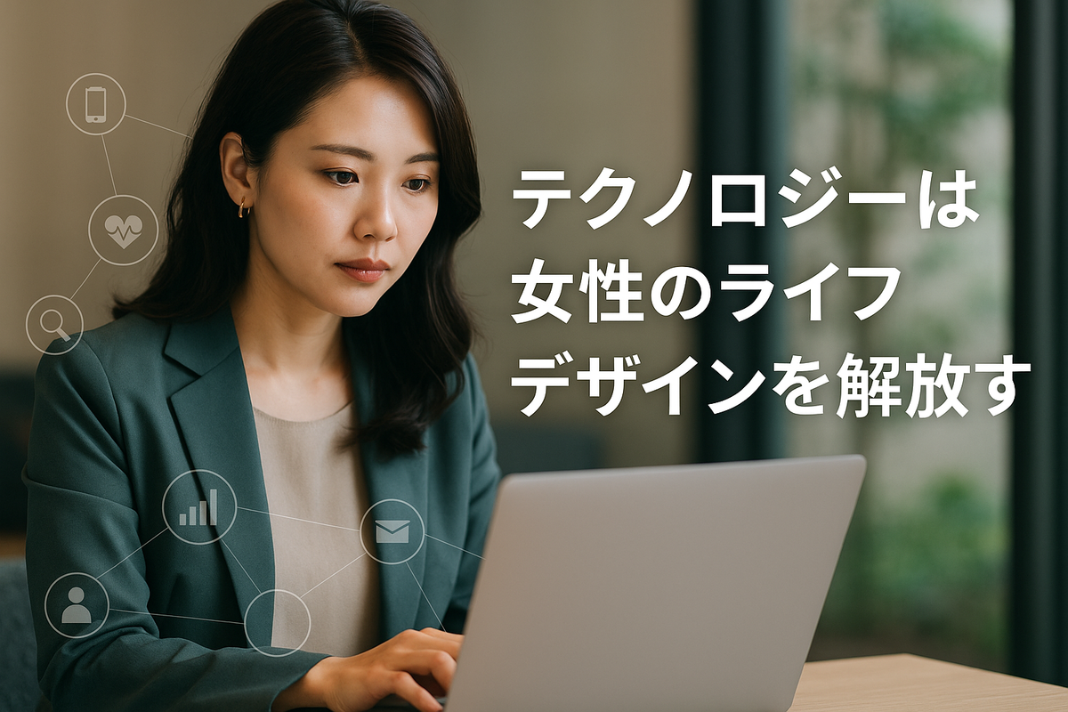 テクノロジーは女性の“意思決定”を支えるインフラである