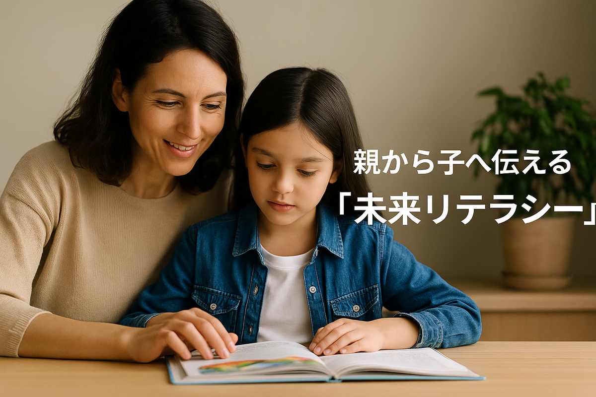 親から子へ伝える“未来リテラシー”