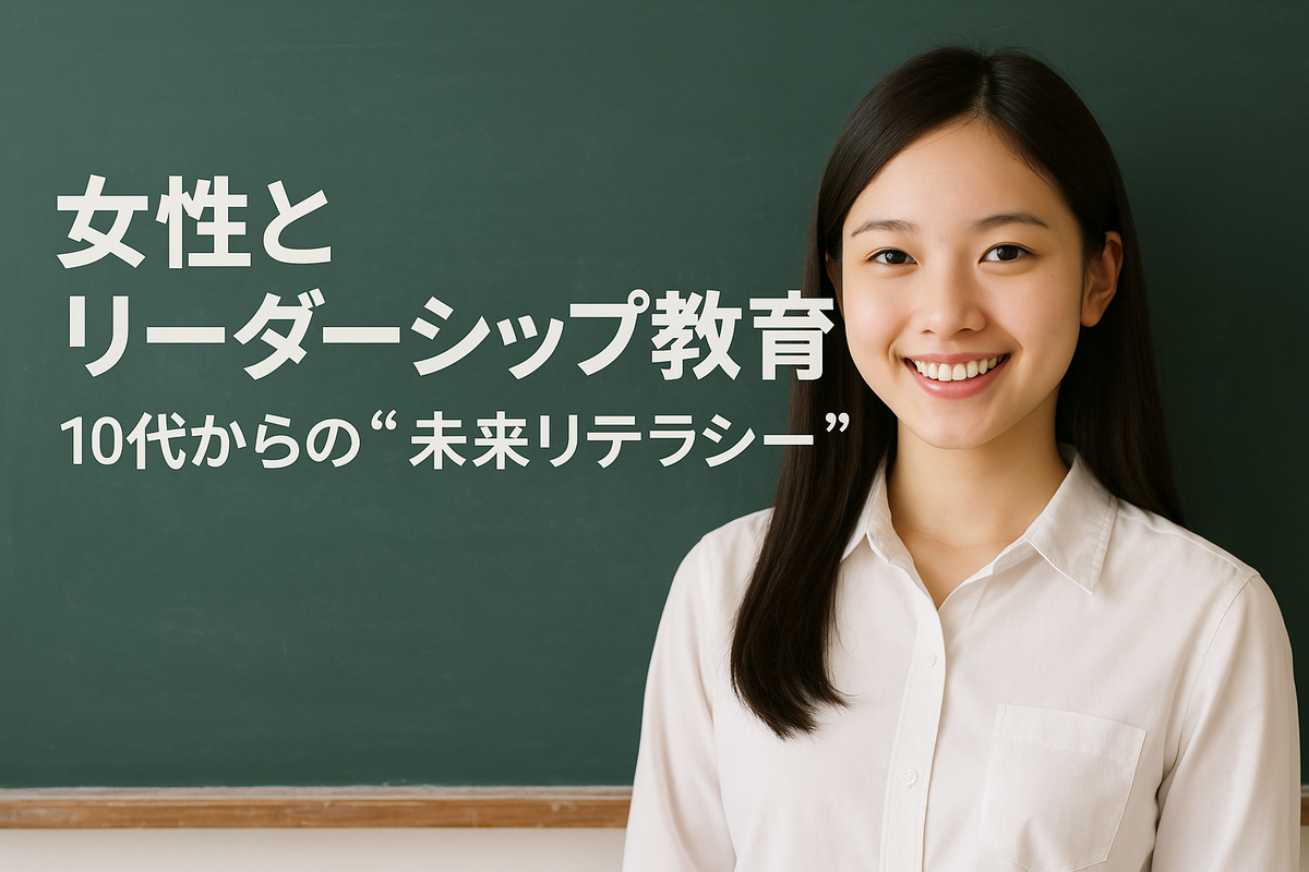 女性とリーダーシップ教育：10代からの“未来リテラシー”