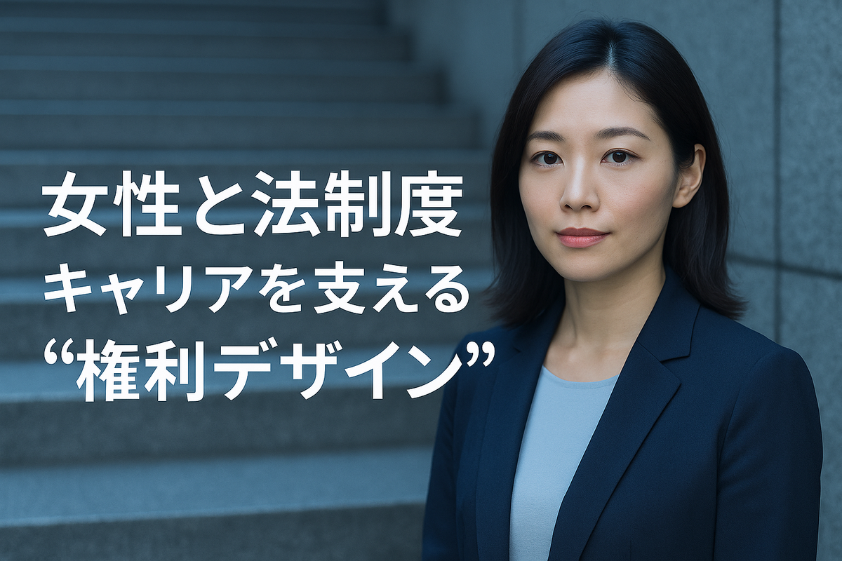 女性と法制度：キャリアを支える“権利デザイン”
