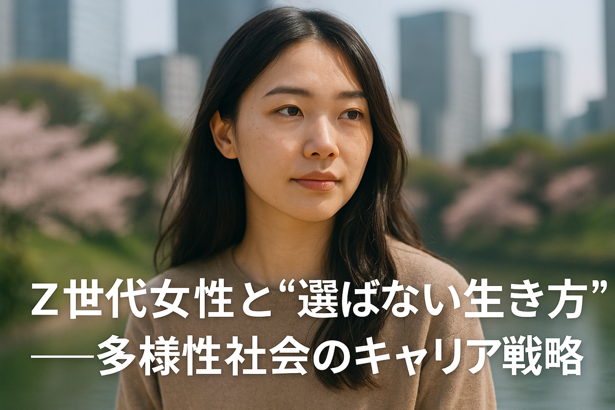 Z世代女性と“選ばない生き方”——多様性社会のキャリア戦略