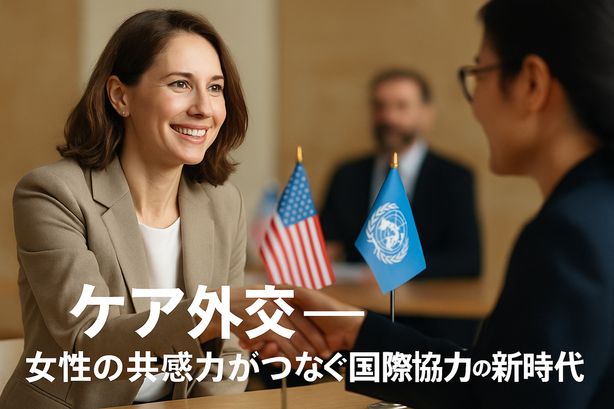 “ケア外交”——女性の共感力がつなぐ国際協力の新時代