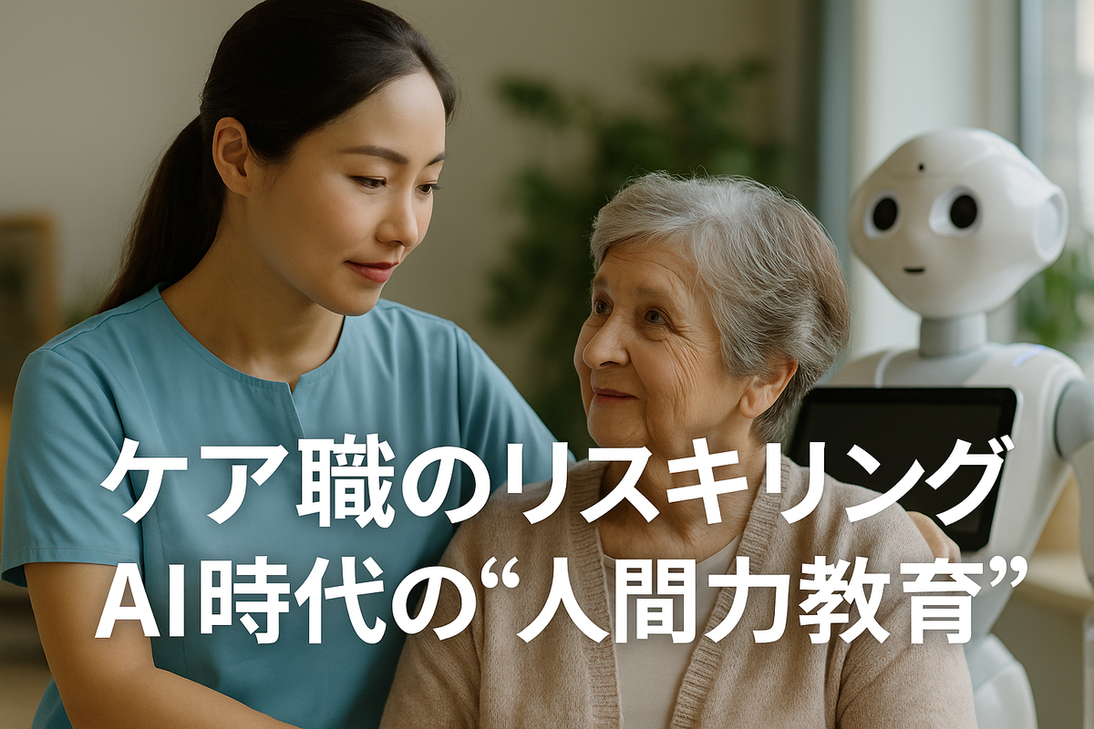 ケア職のリスキリング——AI時代の“人間力教育”