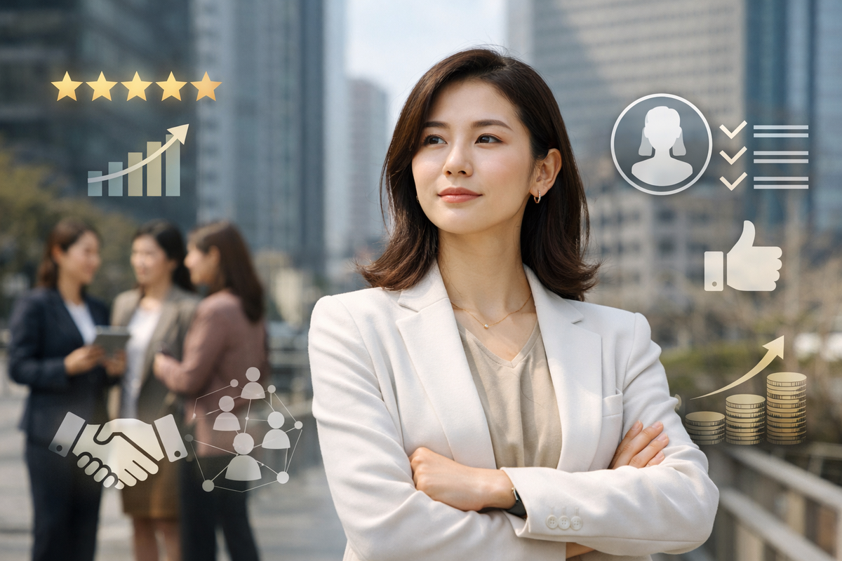 女性の信用は“見えない評価経済”で決まる
