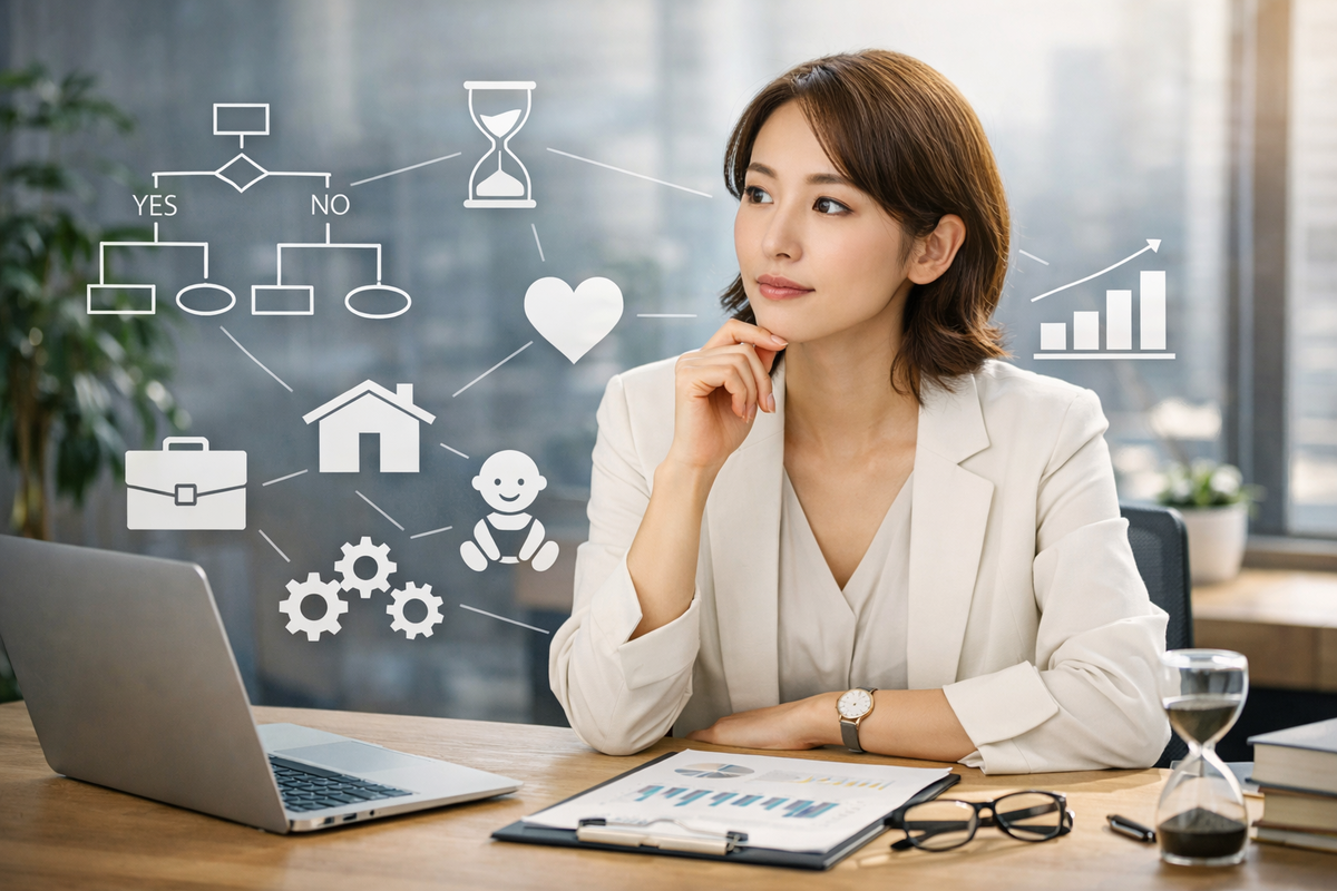 女性の意思決定は最適化できるか 人生設計の思考アルゴリズム