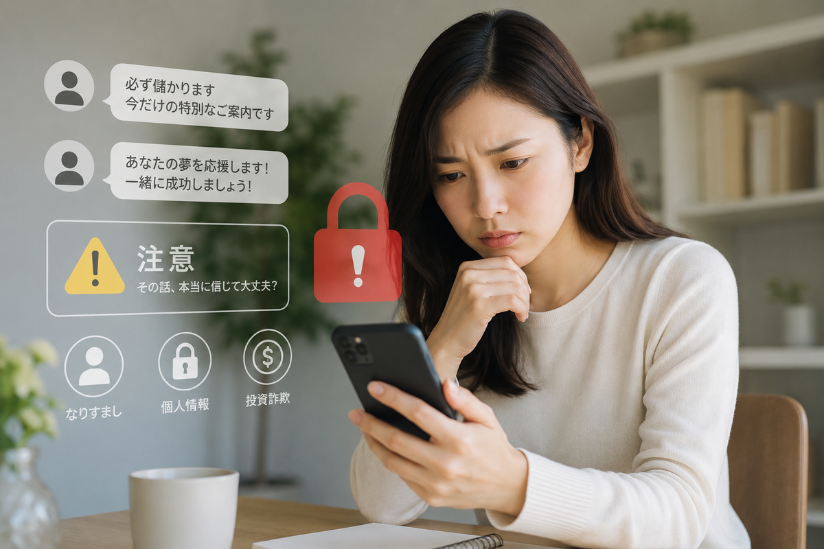女性と詐欺リテラシー——“信じる力”を悪用されないために